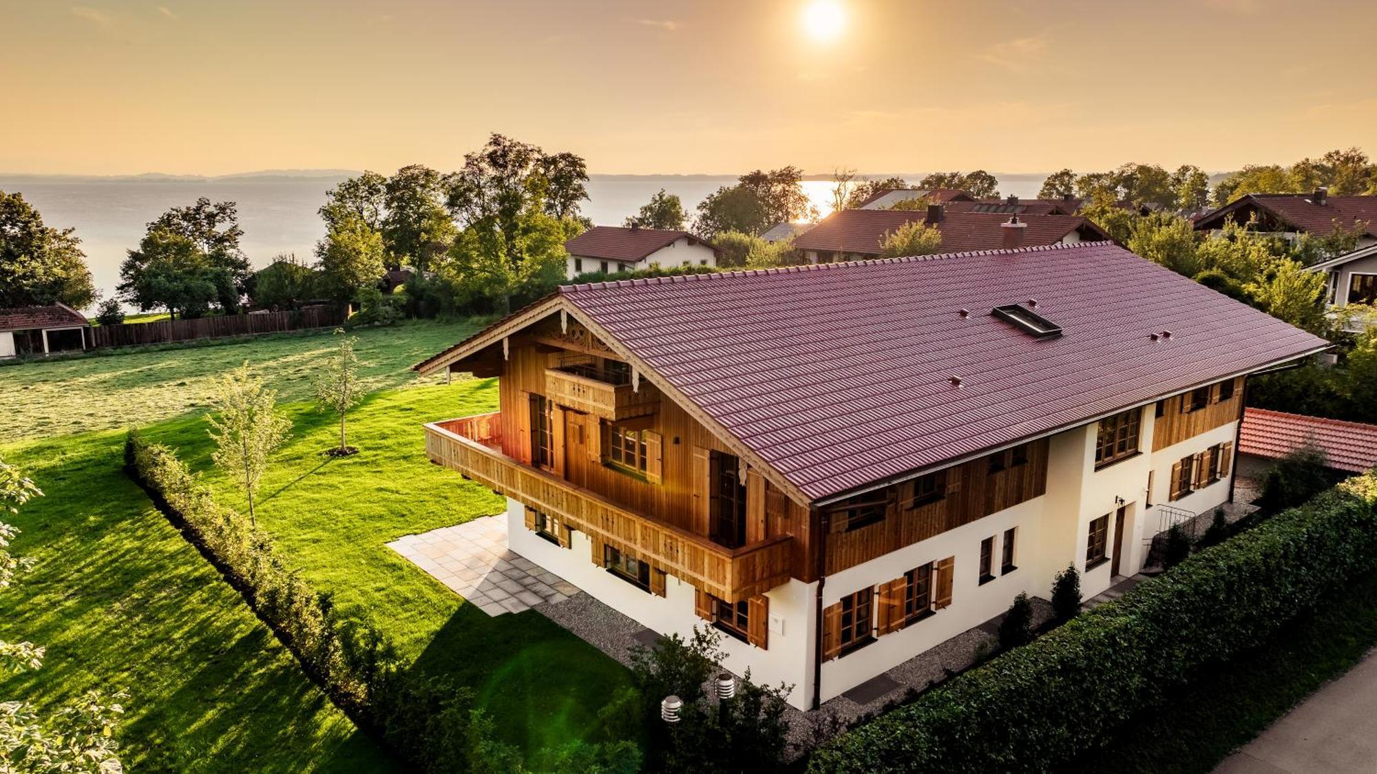 Graf Chiemo Suites - Direkt Am Chiemsee Mit Separatem Seezugang Chieming Exterior photo